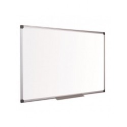 ΠΙΝΑΚΑΣ ΛΕΥΚΟΣ ΜΕΛΑΜΙΝΗΣ 90 X 120 CM ΑΛΟΥΜΙΝΕΝΙΑ ΚΟΡΝΙΖΑ