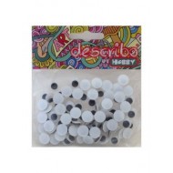 ΜΑΤΑΚΙΑ ΜΑΥΡΑ 10 MM ΣΕΤ 100 ΤΕΜAΧΙΩΝ DESCRIBO * CN *