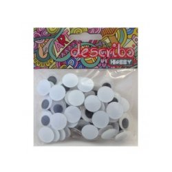 ΜΑΤΑΚΙΑ ΜΑΥΡΑ 15 MM ΣΕΤ 80 ΤΕΜAΧΙΩΝ DESCRIBO * CN *