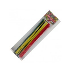 ΣΥΡΜΑ ΠΙΠΑΣ ΑΣΟΡΤΙ ΧΡΩΜΑΤΑ ΣΕΤ 50 ΤΕΜAΧΙΩΝ 30 X 0,4 CM DESCRIBO * CN *