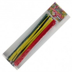 ΣΥΡΜΑ ΠΙΠΑΣ ΑΣΟΡΤΙ ΧΡΩΜΑΤΑ ΣΕΤ 50 ΤΕΜAΧΙΩΝ 30 X 0,4 CM DESCRIBO * CN *