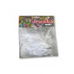 ΠΟΥΠΟΥΛΑ ΑΣΠΡΑ ΔΙΑΣΤΑΣΗΣ 9-12CM 15 ΤΕΜΑΧΙΑ DESCRIBO * CN *