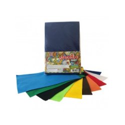 ΜΠΛΟΚ ΤΣΟΧΑ 21x29CM, 300GSM, ΠΑΧΟΣ 2MM ΑΣΟΡΤΙ 10 ΧΡΩΜΑΤΑ DESCRIBO * CN *