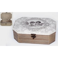 ΞΥΛΙΝΟ ΜΠΑΟΥΛΟ ΒΑΜΒΑΚΕΡΟ ΑΓΓΕΛΟΣ 24x14.5x8.5cm 17-2056 0621146