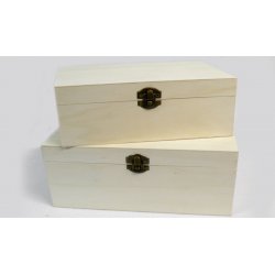 ΞΥΛΙΝΑ ΜΠΑΟΥΛΑ ΜΕΓΑΛΑ ΣΕΤ2 35x25x15cm 31x22x12cm 0519277