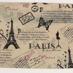 ΡΟΛΟ ΚΑΡΑΒΟΠΑΝΟ ΑΣΠΡΟ ΜΑΥΡΟ PARIS 48cm 5Y 0527194