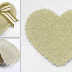 ΠΟΥΓΚΙ ΚΑΡΔΙΑ ΦΥΣΙΚΟ ΤΗΣ ΑΜΜΟΥ 12x12cm 0527114(20)