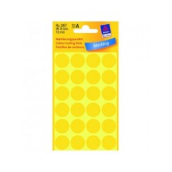 ΕΤΙΚΕΤΕΣ ΣΤΡΟΓΓΥΛΕΣ ΚΙΤΡΙΝΟ MARKING DOTS ΔΙΑΜΕΤΡΟ 18 MM 96 ΕΤΙΚΕΤΕΣ/ΠΑΚΕΤΟ 3007