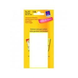 ΕΤΙΚΕΤΕΣ ΛΕΥΚΕΣ ΧΕΙΡΟΣ MULTIPURPOSE 98X51 MM 6 ΕΤΙΚΕΤΕΣ/ΠΑΚΕΤΟ 3047