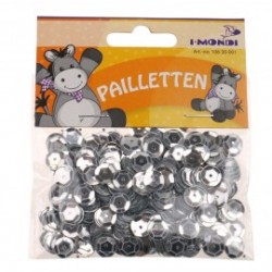 ΠΟΥΛΙΕΣ ΔΙΑΚΟΣΜΗΤΙΚΕΣ ΑΣΗΜΙ ΧΡΩΜΑ 9 MM 15 G I-MONDI * CN *