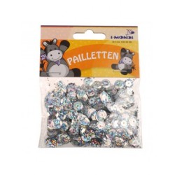 ΠΟΥΛΙΕΣ ΔΙΑΚΟΣΜΗΤΙΚΕΣ ΑΣΗΜΙ ΙΡΙΔΙΖΟΝ ΧΡΩΜΑ 9 MM 15 G I-MONDI * CN *