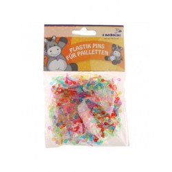 ΠΛΑΣΤΙΚΕΣ ΑΚΙΔΕΣ ΓΙΑ ΠΟΥΛΙΕΣ ΑΣΟΡΤΙ ΧΡΩΜΑΤΑ 3 MM ΚΑΙ ΜΗΚΟΣ 16 ΜΜ * CN *