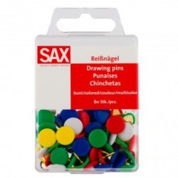 ΠΙΝΕΖΕΣ ΧΡΩΜΑΤΙΣΤΕΣ ΣΕ BLISTER 80 ΤΕΜΑΧΙΩΝ SAX *CN*