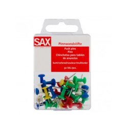 ΠΙΝΕΖΕΣ ΠΥΡΓΟΣ ΧΡΩΜΑΤΙΣΤΕΣ ΣΕ BLISTER 30 ΤΕΜΑΧΙΩΝ SAX