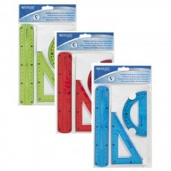 ΣΕΤ 3TMX ΓΕΩΜΕΤΡΙΚΑ ΟΡΓΑΝΑ 20 CM ΕΥΚΑΜΠΤΑ ΣΕ ΘΗΚΗ ΚΟΚΚΙΝΑ WESTCOTT