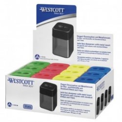 ΞΥΣΤΡΑ ΒΑΡΕΛΑΚΙ ΤΕΤΡΑΓΩΝΗ ΔΙΠΛΗ ΚΟΚΚΙΝΗ WESTCOTT