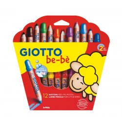 ΞΥΛΟΜΠΟΓΙΕΣ GIOTTO BE-BE 12TEM ASS ΚΑΙ ΞΥΣΤΡΑ ΣΕ BLISTER(ΠΚ460200)