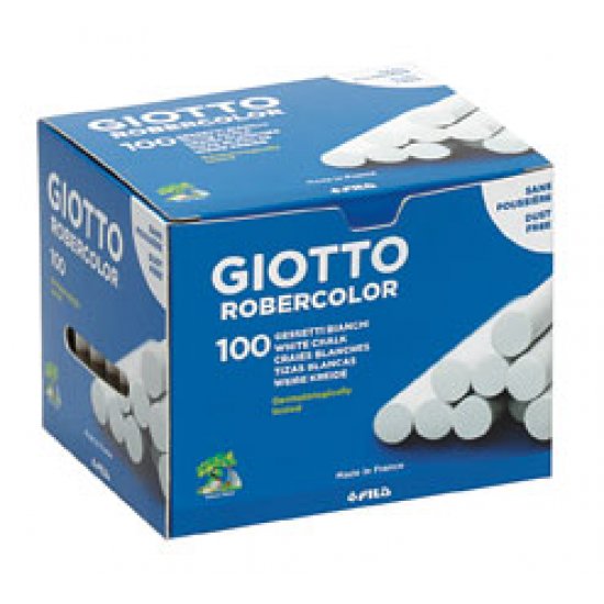 ΚΙΜΩΛΙΑ 8cm ΛΕΥΚΗ 100ΤΕΜ ΠΛΑΣΤΙΚΗ ROBERCOLOR GIOTTO