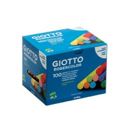 ΚΙΜΩΛΙΑ 8cm ΧΡΩΜΑΤΙΣΤΗ 100ΤΕΜ ΠΛΑΣΤΙΚΗ ROBERCOLOR GIOTTO