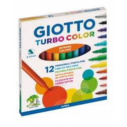ΜΑΡΚΑΔΟPΟΙ 12ΤΕΜ ASS. TURBO COLOR GIOTTO