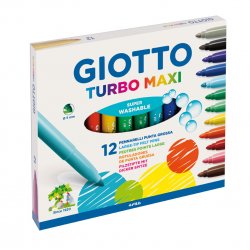 ΜΑΡΚΑΔΟΡΟΙ ΧΟΝΤΡΟΙ 12ΤΕΜ ASS.TURBO ΜΑΧΙ GIOTTO