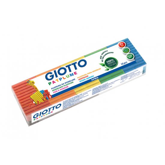 ΠΛΑΣΤΕΛΙΝΗ GIOTTO 10X50gr 10 ΧΡΩΜΑΤΑ ASSORTED